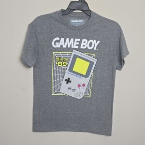 Men Gray Game Boy T-Shirt